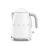 Smeg 1.7L Matte White Retro Cordless Kettle - KLF03WHMSA