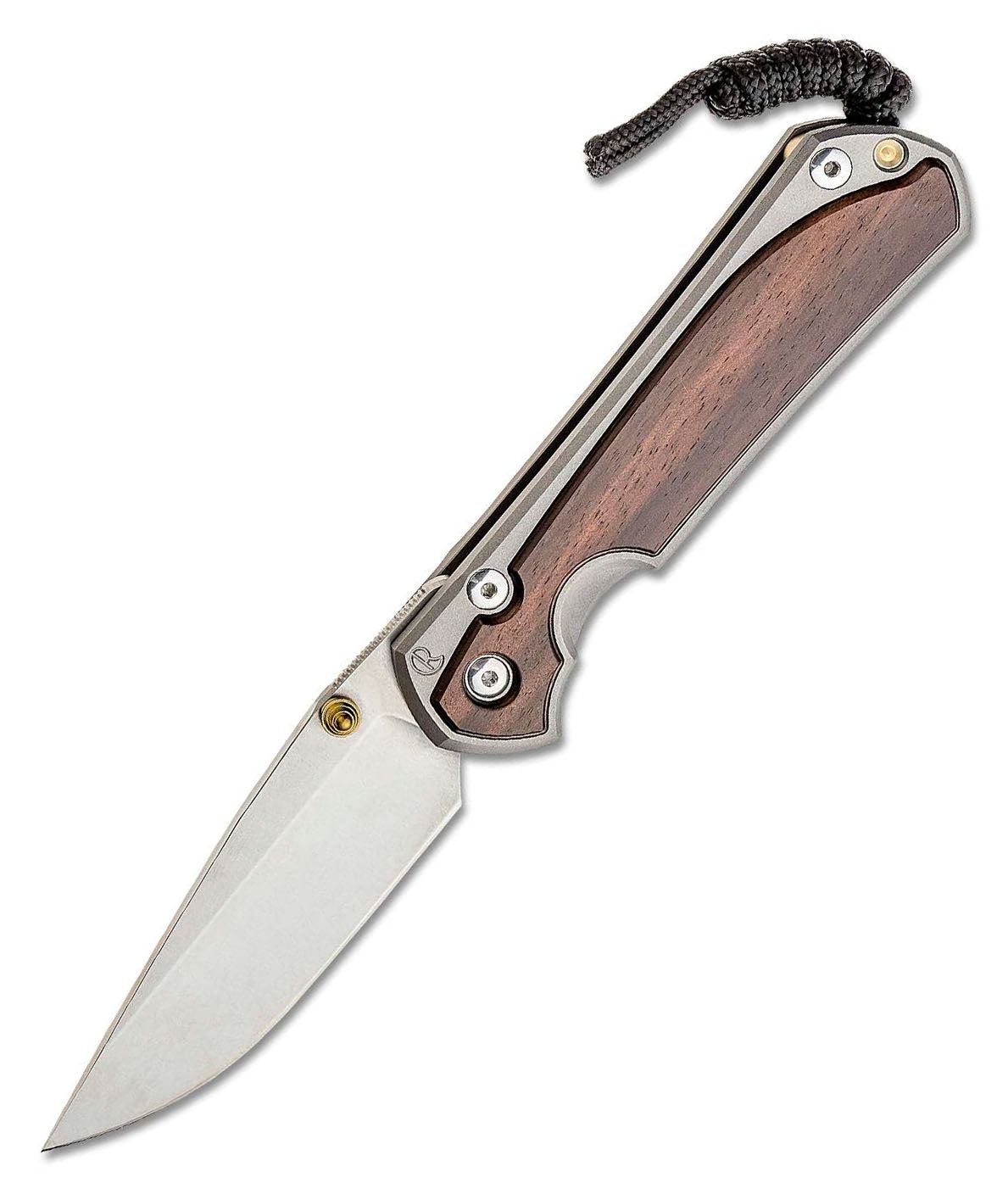 Chris Reeve Large Sebenza 31 Macassar Ebony Magnacut Glass Blasted L31-1116