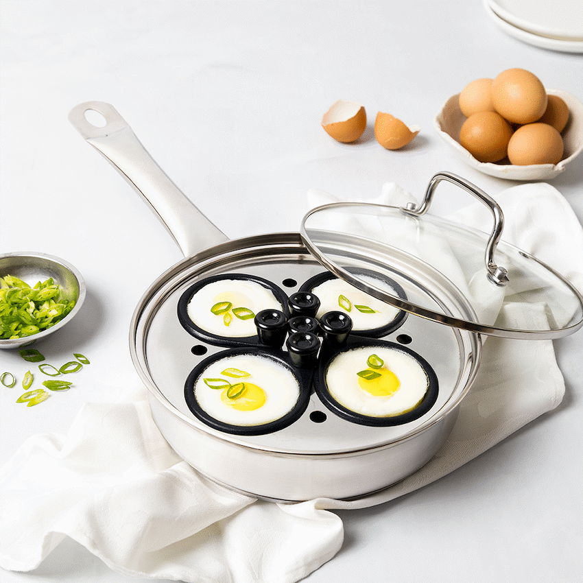 Legend Legend Prof Chef 20cm 4 cup egg poacher