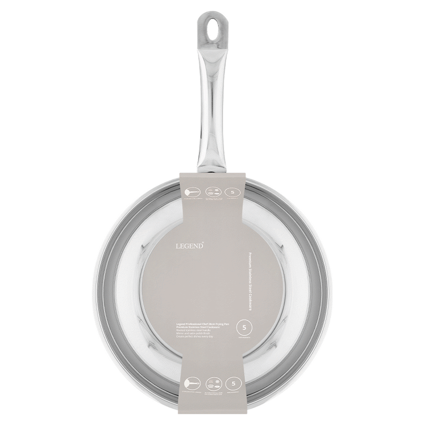 Legend Legend Prof Chef 28cm st/st frying pan