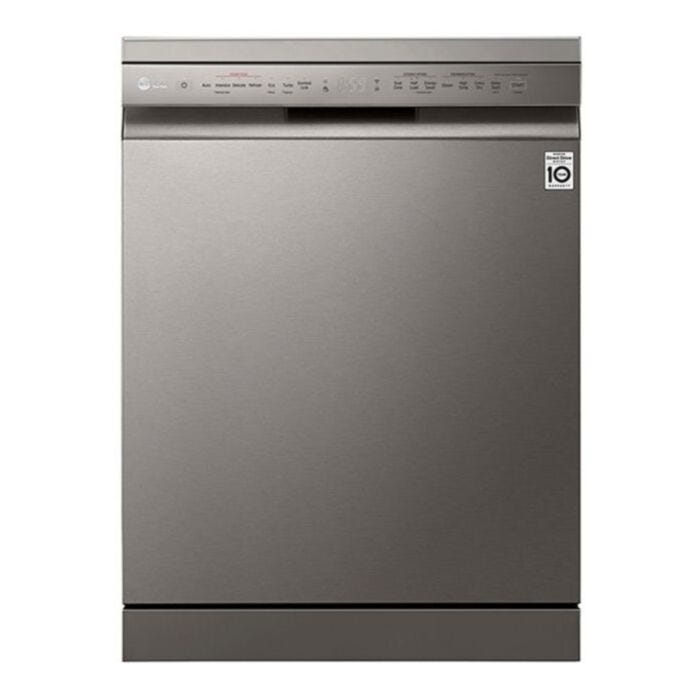 LG LG 14Pl Platinum Silver QuadWash™ Steam Dishwasher - DFB425FP