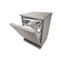 LG LG 14Pl Platinum Silver QuadWash™ Steam Dishwasher - DFB425FP