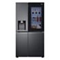 LG LG 611Lt Matte Black (Graphite) InstaView™ ThinQ™ Side by Side Refrigerator - GC-X257CQFS