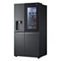 LG LG 611Lt Matte Black (Graphite) InstaView™ ThinQ™ Side by Side Refrigerator - GC-X257CQFS
