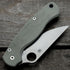 AWT Spyderco Para Military 2 Scales – Micarta Linen OD Green
