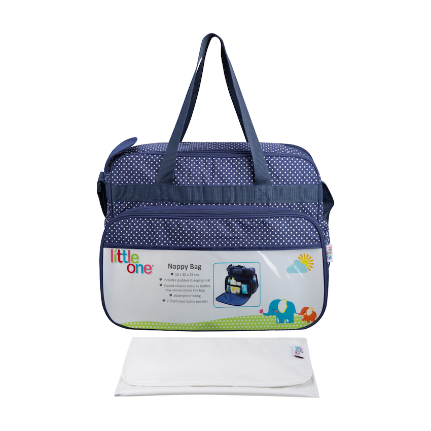 Little One Bags Little One Jennifer Series Diaper Bag 20l - Navy