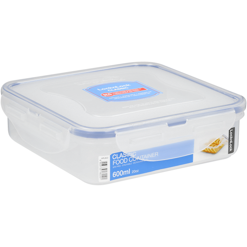 LocknLock LocknLock square container 600ml ( Order in Qty of 4)