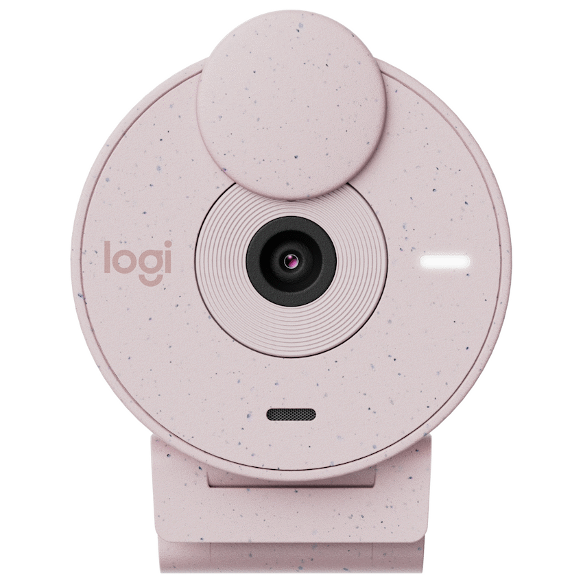 Logitech Computer Peripherals Logitech(R) Brio 300 Full HD Webcam - Rose