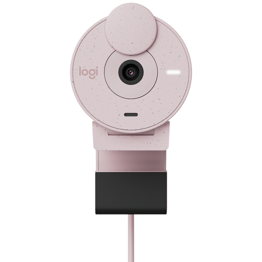 Logitech Computer Peripherals Logitech(R) Brio 300 Full HD Webcam - Rose