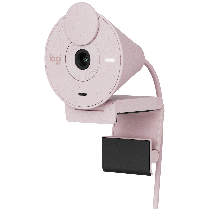 Logitech Computer Peripherals Logitech(R) Brio 300 Full HD Webcam - Rose