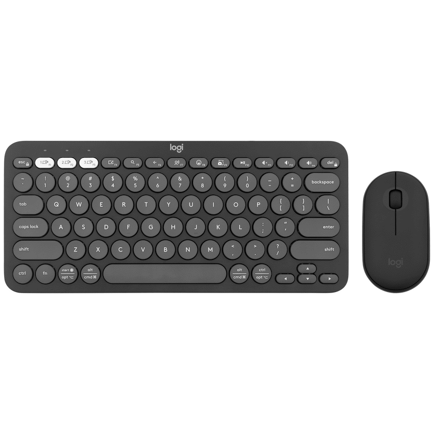 Logitech Computer Peripherals Logitech(R) Pebble 2 Combo - Tonal Graphite