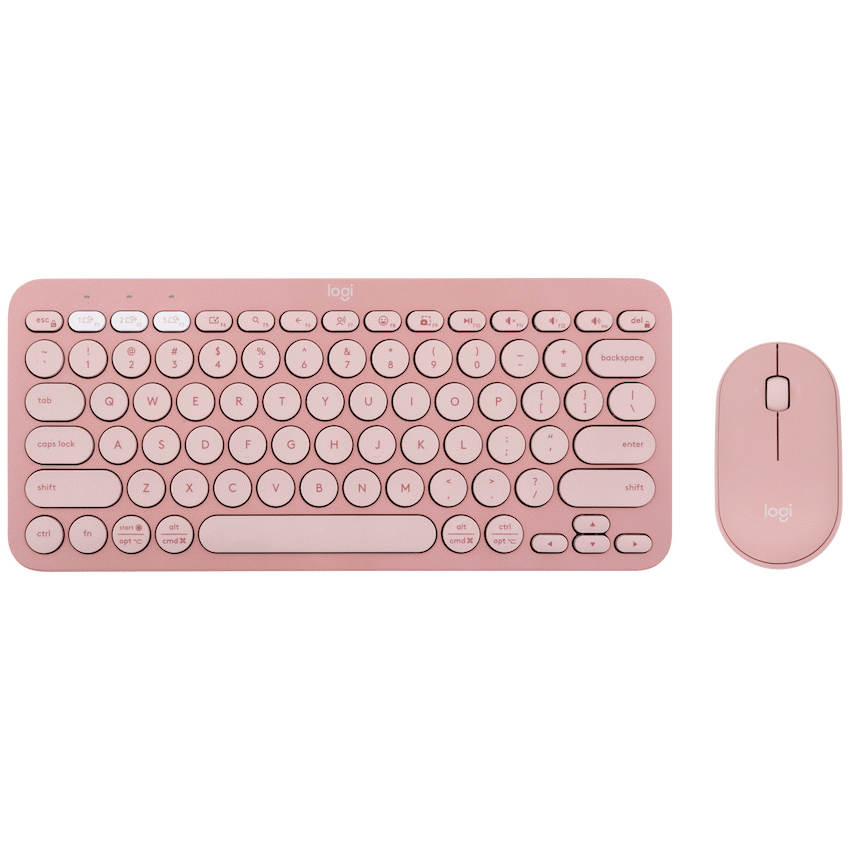 Logitech Computer Peripherals Logitech(R) Pebble 2 Combo - Tonal Rose