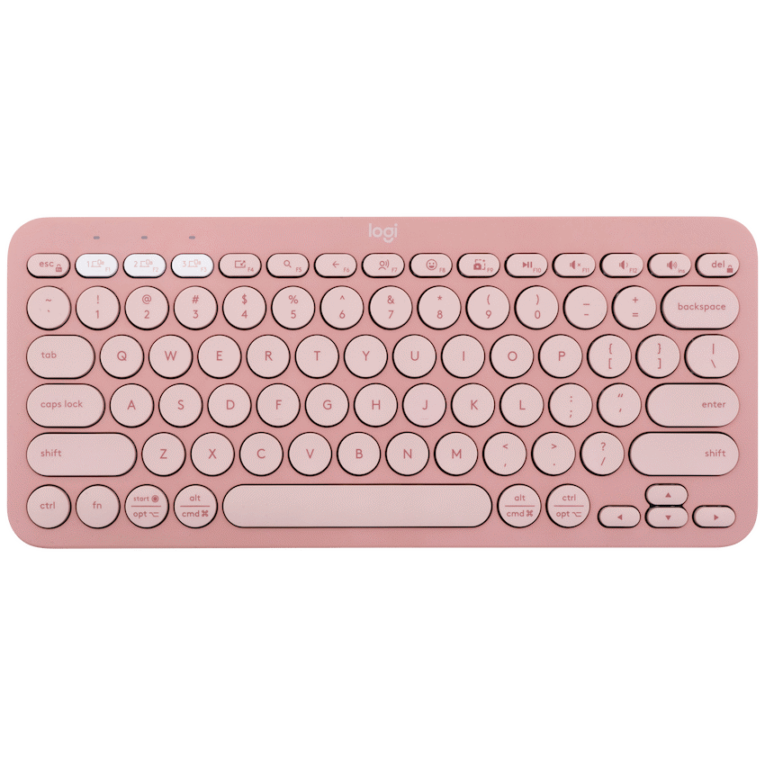 Logitech Computer Peripherals Logitech(R) Pebble Keys 2 K380s - Tonal Rose