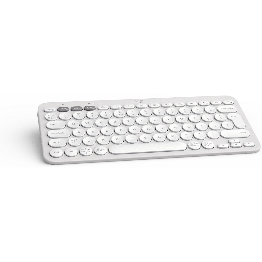 Logitech Computer Peripherals Logitech(R) Pebble Keys 2 K380s - Tonal White