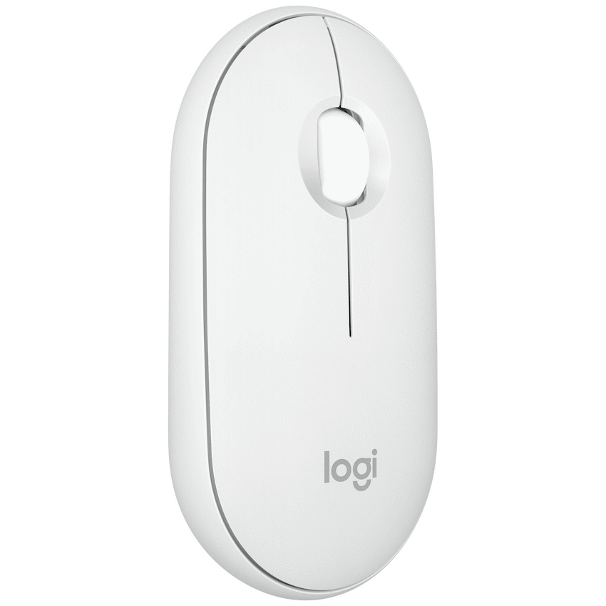 Logitech Computer Peripherals Logitech(R) Pebble Mouse 2 M350s  - TONAL WHITE - BT - DONGLELESS