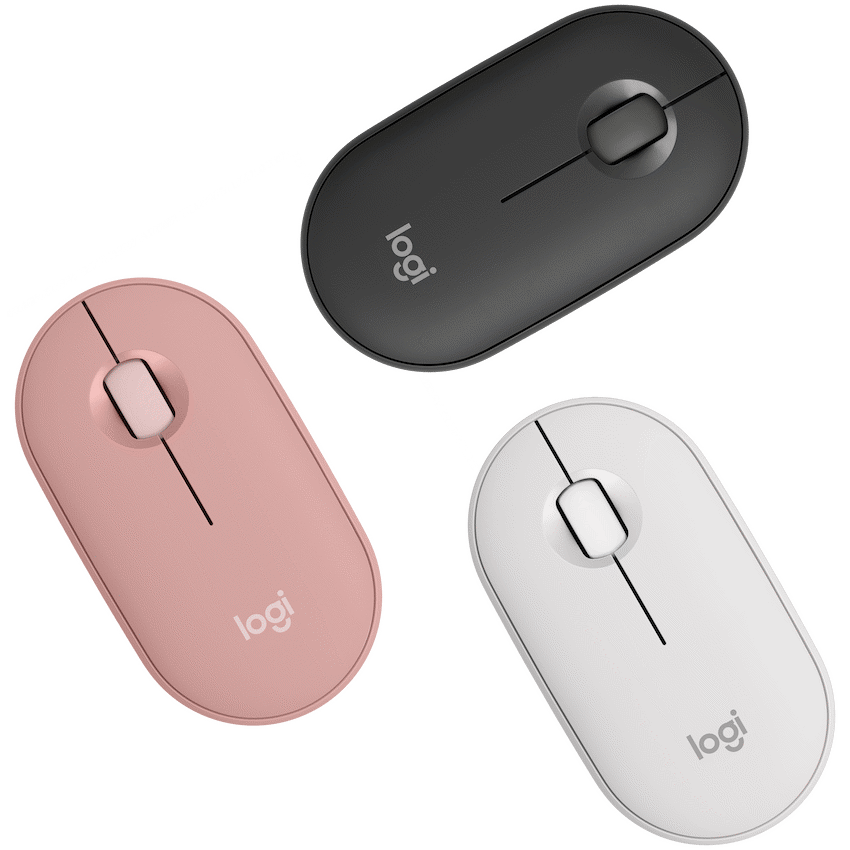 Logitech Computer Peripherals Logitech(R) Pebble Mouse 2 M350s  - TONAL WHITE - BT - DONGLELESS