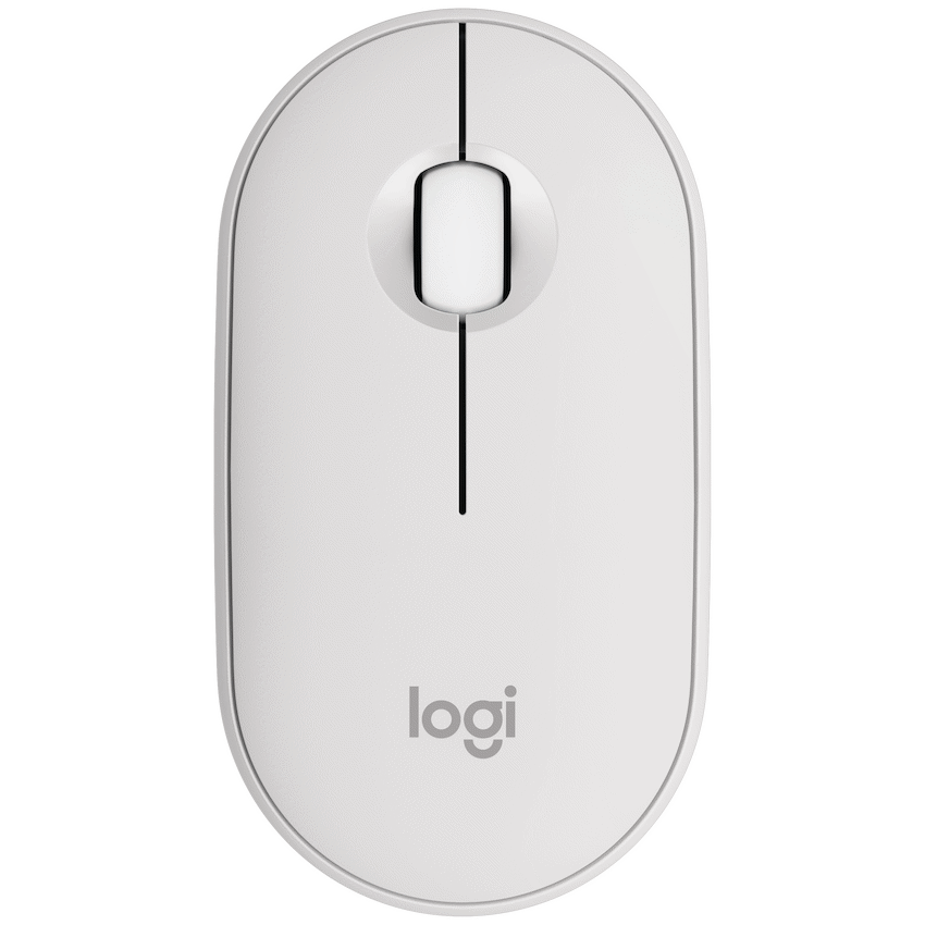 Logitech Computer Peripherals Logitech(R) Pebble Mouse 2 M350s  - TONAL WHITE - BT - DONGLELESS