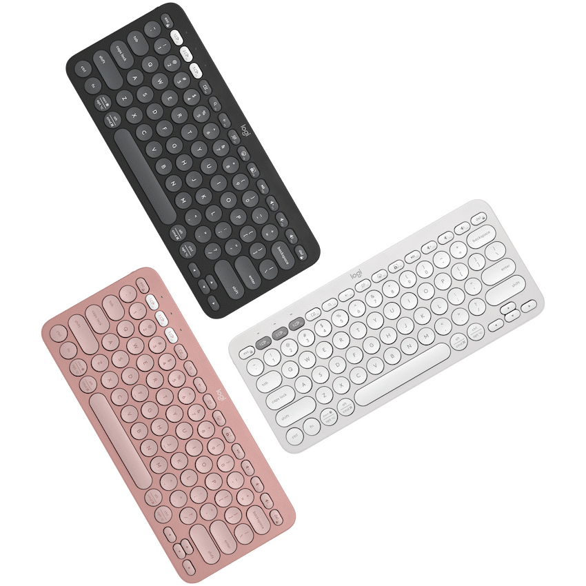 Logitech Computer Peripherals Logitech(R) Pebble Wireless Keys 2 K380s - Tonal Rose