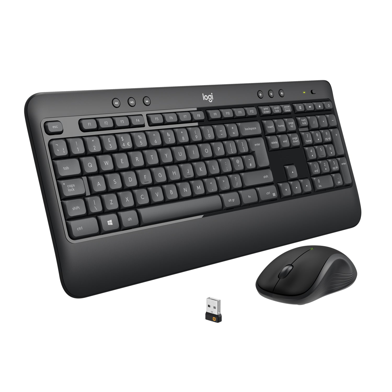 Logitech Logitech MK540 Advanced Wireless Keyboard and Mouse - Black