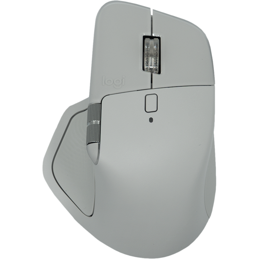 Logitech Logitech MX MASTER 4 High-Performance Wireless Mouse-Light Gray