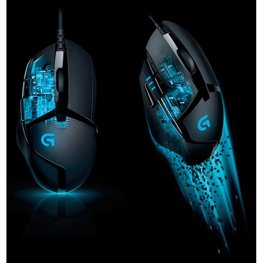 LogitechG Gaming Logitech G402 Hyperion Fury Wired Gaming Mouse - Black
