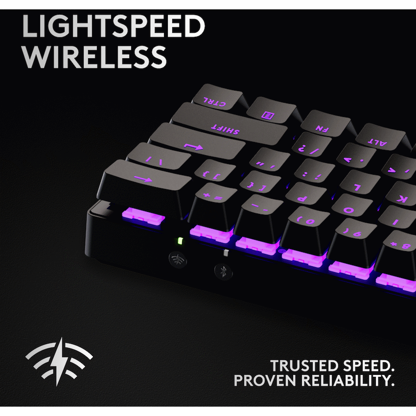 LogitechG Gaming Logitech(R) G PRO X 60 Lightspeed Gaming Keyboard - Black