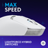 LogitechG Gaming Logitech(R) G309 Lightspeed Wireless Mouse - White