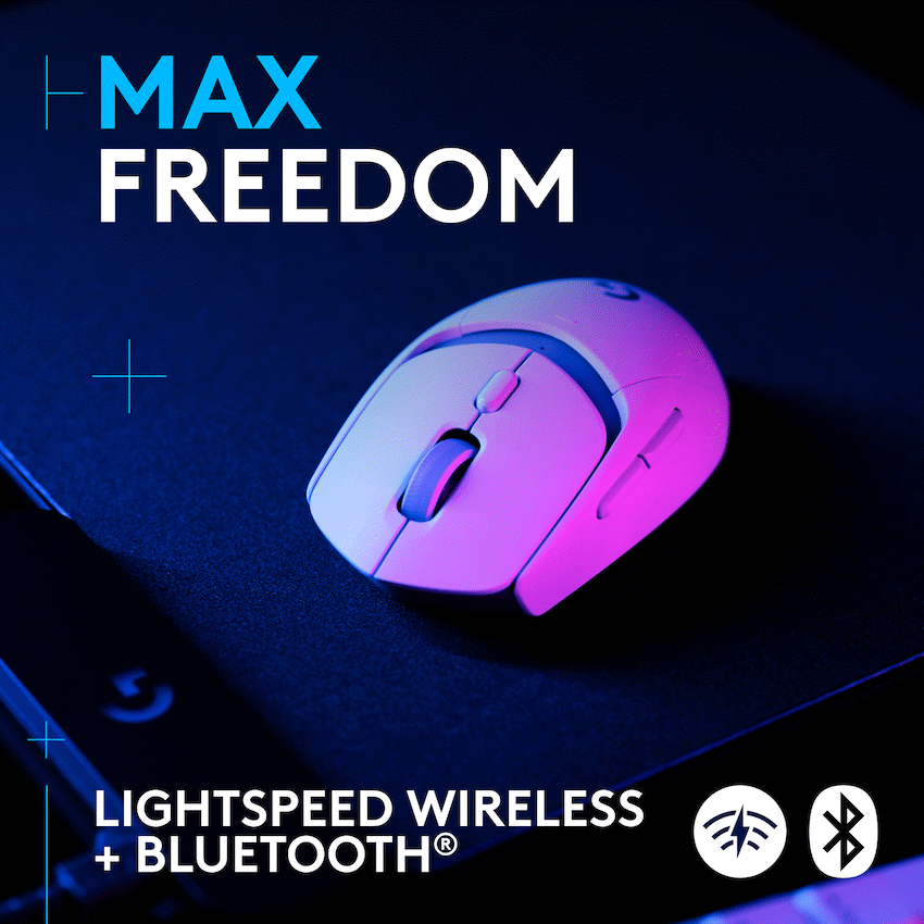 LogitechG Gaming Logitech(R) G309 Lightspeed Wireless Mouse - White