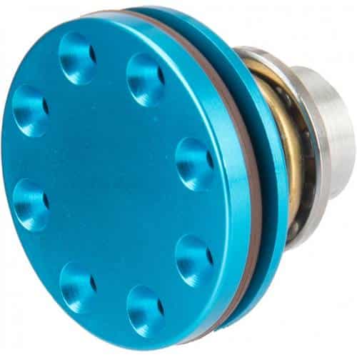 GUNMANSA Lancer Tactical CNC Piston Head - BLUE-LT-M4U18BL