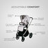 Lunar II Stroller - Mocca