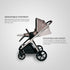 Lunar II Stroller - Mocca