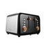 Boden Stark Black Stainless Steel 4 Slice Anson Collection Toaster - BS-TS401B