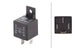 Hella 12V 40A 4-Pin Main Current Relay with Holder IP54 - 4RA 965 400-071