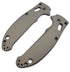 AWT Spyderco Manix 2 Scales – Agent Series – Linerless – Black  Screws - Sniper Grey Anodized