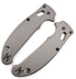 AWT Spyderco Manix 2 Lightweight (LW) Scales – Aggressive Agent Series – Linerless – Sniper Grey Anodized
