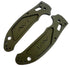 AWT Spyderco Manix 2 Scales – Agent Series – Linerless – Black Screws - OD Green Anodized