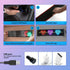 LED Matrix Panel Scrolling Customizable Display Screen for Vehicle Windows (374x92mm)