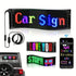 LED Matrix Panel Scrolling Customizable Display Screen for Vehicle Windows (595x120mm)