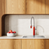 Smeg Red Retro 50's Style Tap - MDF50RDSA