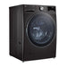 LG 21kg Front Loader Washer with AI DD™ & Steam in Black Finish – F0P2CYV2E