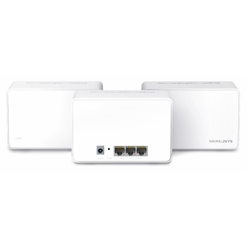 Mercusys Networking TP-Link Mercusys Halo H80X (3-Pack) AX3000 Wi-Fi 6 Mesh System