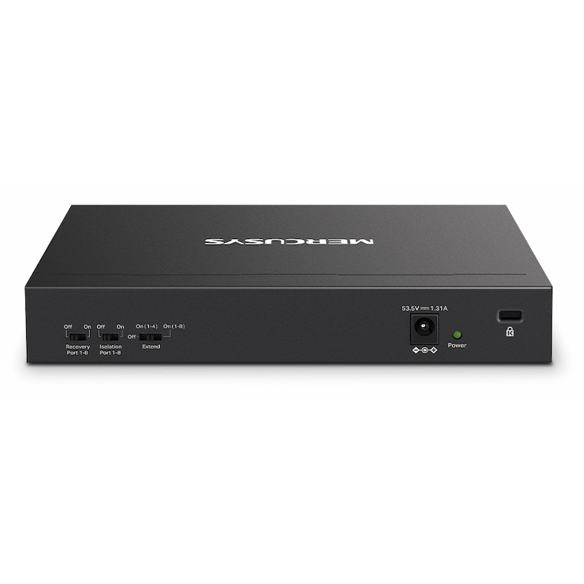 Mercusys Networking TP-Link Mercusys MS110P 10-Port 10/100Mbps Desktop Switch with 8-Port PoE+