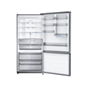 Midea Midea 646l Dark Grey Bottom Mount Fridge - HD-884RWEN
