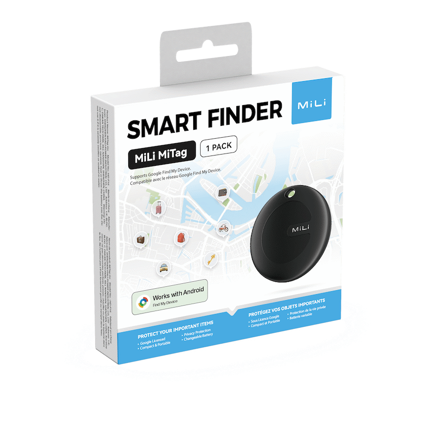 Mili Mobile Accessories MiTag Android Tag with Keyring - 1 Pack