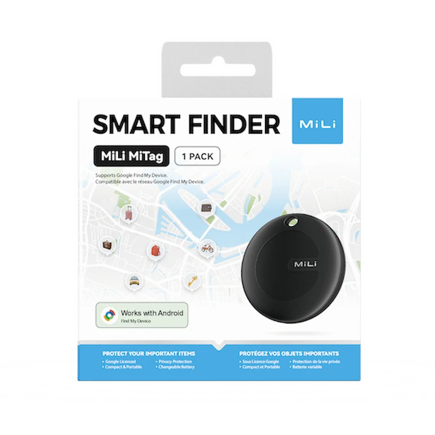 Mili Mobile Accessories MiTag Android Tag with Keyring - 1 Pack