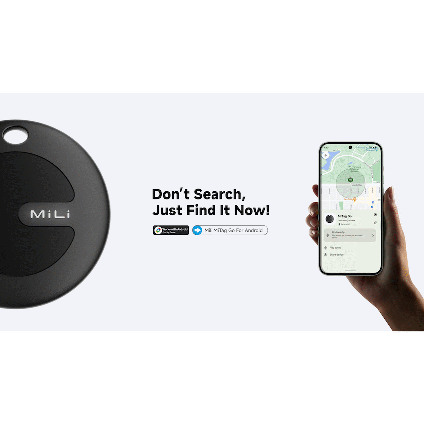 Mili Mobile Accessories MiTag Android Tag with Keyring - 1 Pack