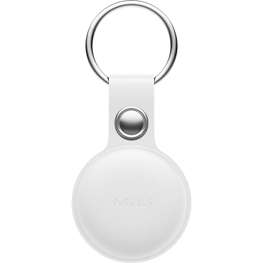 Mili Mobile Accessories MiTag Apple-Compatible Tag with Leather Keychain Accessory - 1 Pack