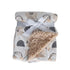 Mink Sherpa Blanket - Cream Shell