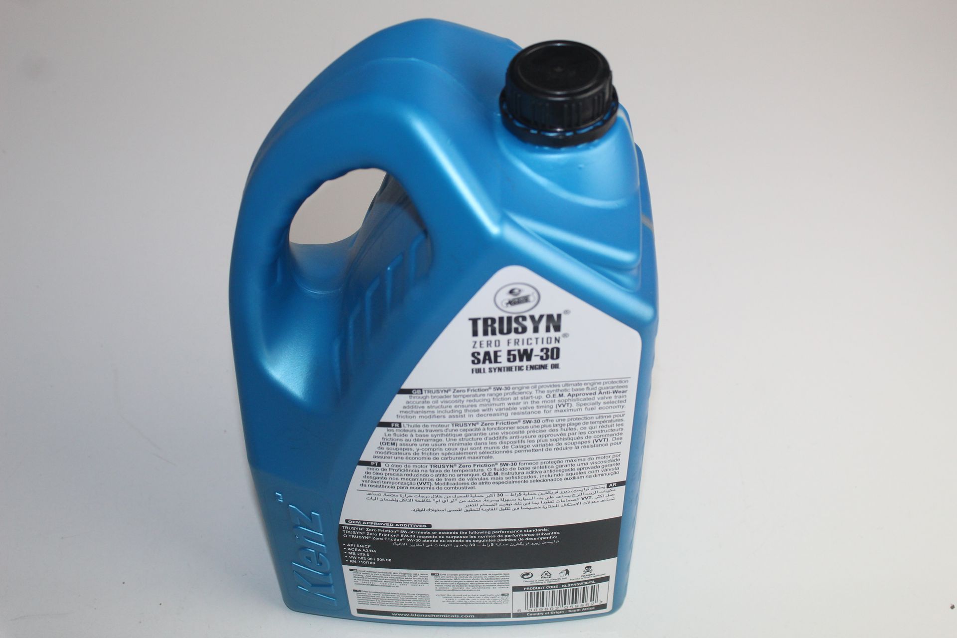MISCELLANEOUS KLENZ ENGINE OIL 5W30 FULL SYNTHETIC 5L{1 DISPLAY}