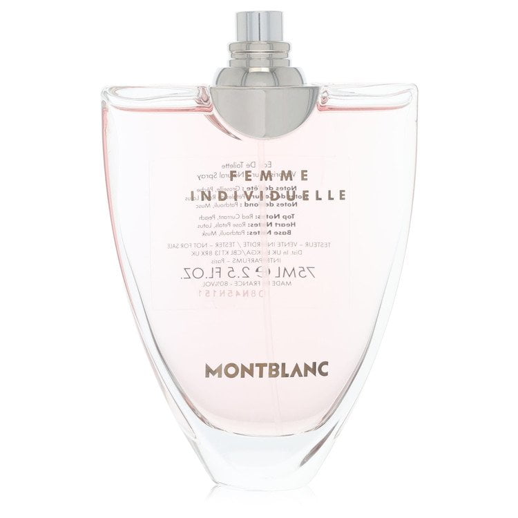 Mont Blanc Eau De Toilette Spray (Tester) 2.5 oz Eau De Toilette Spray Individuelle Eau De Toilette Spray (Tester) By Mont Blanc